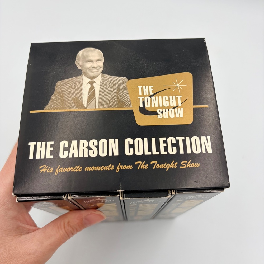 Johnny Carson The Carson Collection 4 VHS Box Set Tonight Show Favorite Moments - Picture 3 of 9